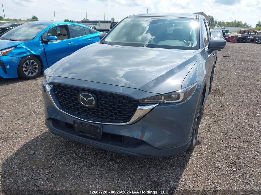 2022 Mazda CX-5, Левый бок, IAAI, VIN JM3KFBCM8N0649173 — фото 2