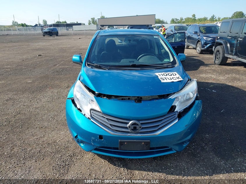 2014 NISSAN VERSA HATCHBACK 1.6L I-4 DOHC, VVT, REGULAR , 109HP