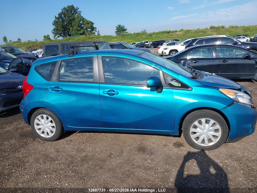 2014 NISSAN VERSA HATCHBACK 1.6L I-4 DOHC, VVT, REGULAR , 109HP