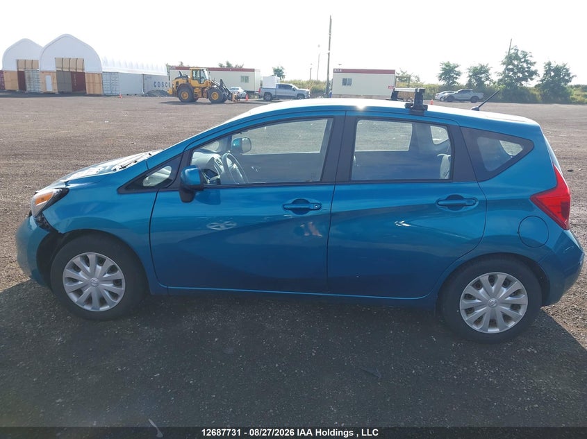 2014 NISSAN VERSA HATCHBACK 1.6L I-4 DOHC, VVT, REGULAR , 109HP