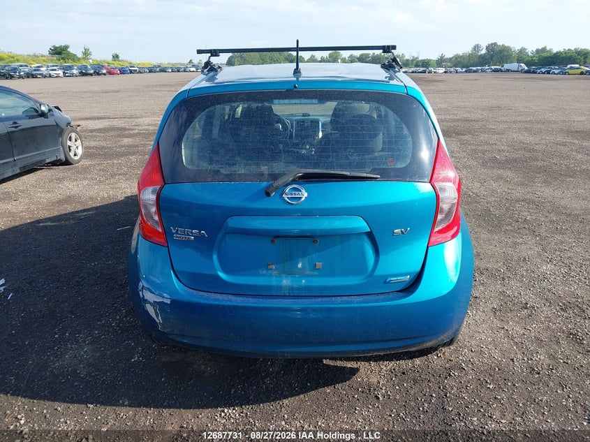 2014 NISSAN VERSA HATCHBACK 1.6L I-4 DOHC, VVT, REGULAR , 109HP