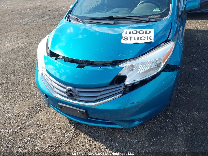 2014 NISSAN VERSA HATCHBACK 1.6L I-4 DOHC, VVT, REGULAR , 109HP