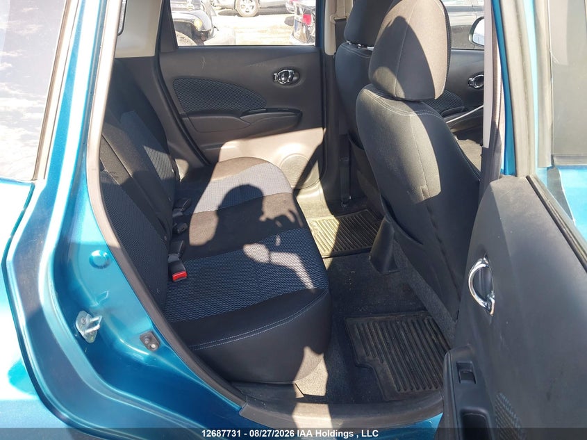 2014 NISSAN VERSA HATCHBACK 1.6L I-4 DOHC, VVT, REGULAR , 109HP