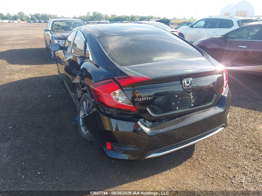 Vin: 2hgfc2f77mh009105, lot: 3092273, honda civic ex 4dr 20213