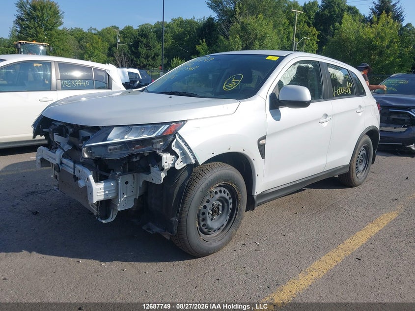2025 Mitsubishi Rvr Es, Front, IAAI, VIN JA4AJUAU0SU600548 — photo 2