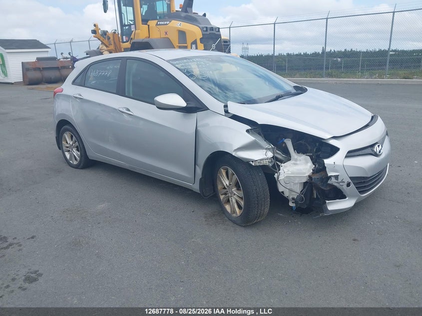 2014 Hyundai Elantra Gt Gl, Удар спереду, IAAI, VIN KMHD25LH0EU192686