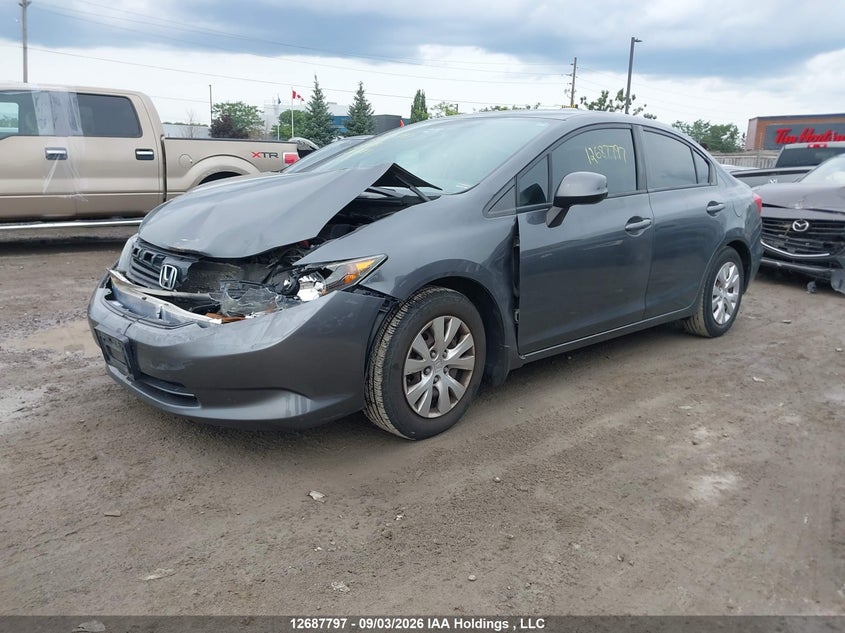 Vin: 2hgfb2f48ch101881, lot: 3092326, honda civic lx 20122
