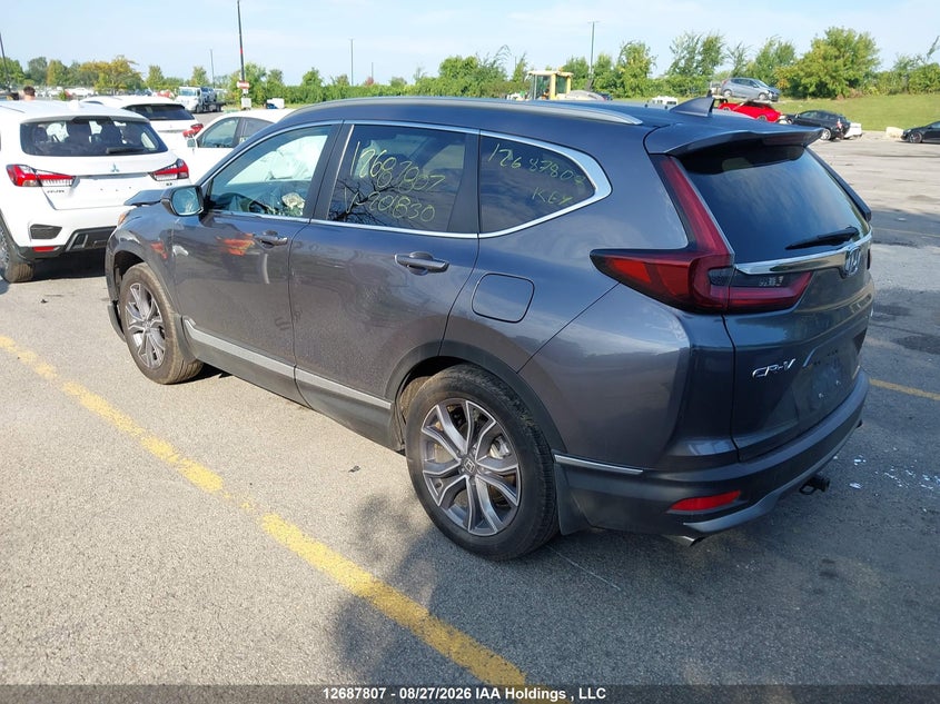 Vin: 2hkrw2h99lh201830, lot: 3092336, honda cr-v touring 20203