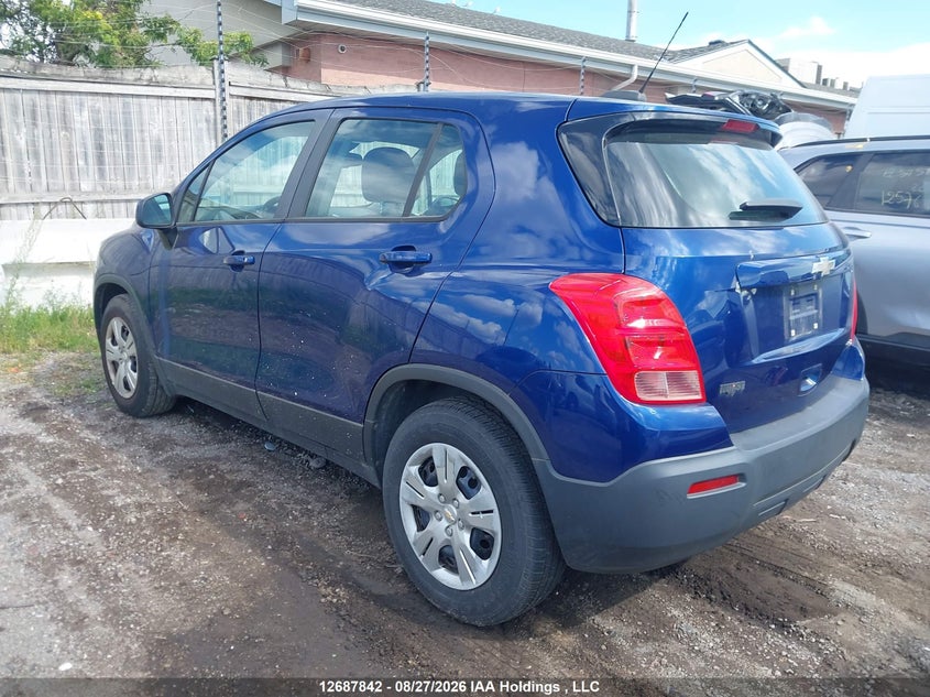 Vin: 3gncjksb8fl162837, lot: 3092397, chevrolet trax 20153