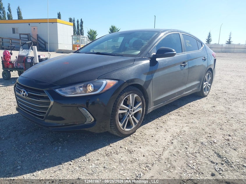2017 Hyundai Elantra Se/Value/Limited, Удар сзади, IAAI, VIN KMHD84LF6HU187195 — фото 2