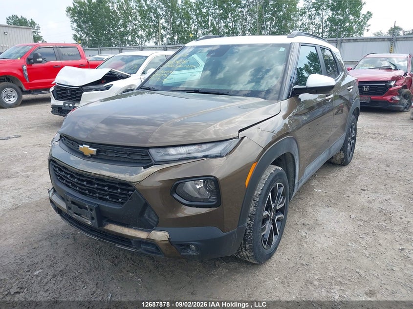 Vin: kl79mssl4mb150974, lot: 3092433, chevrolet trailblazer 20212