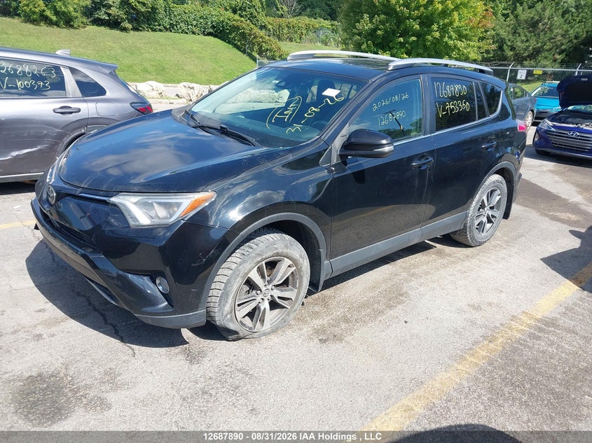 Vin: 2t3rfrev4jw753350, lot: 3092445, toyota rav4 xle 20182