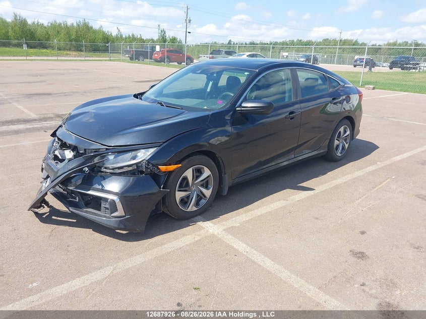 Vin: 2hgfc2e53kh018820, lot: 3092481, honda civic lx 20192