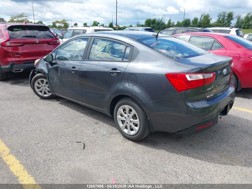 Vin: knadm4a39e6325995, lot: 3092542, kia rio lx 20143