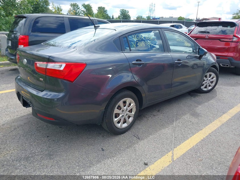 Vin: knadm4a39e6325995, lot: 3092542, kia rio lx 20144