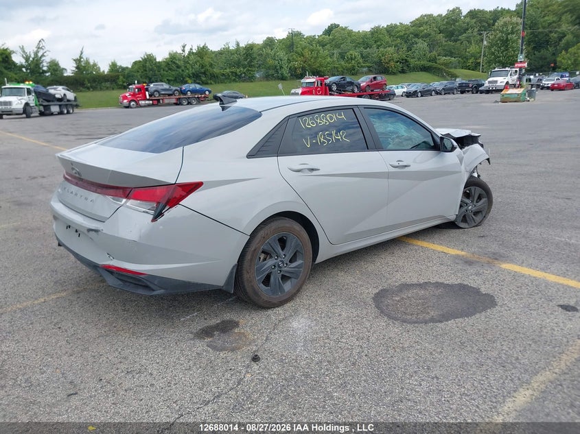 Vin: kmhlm4ag1mu185142, lot: 3092572, hyundai elantra preferred ivt 20214