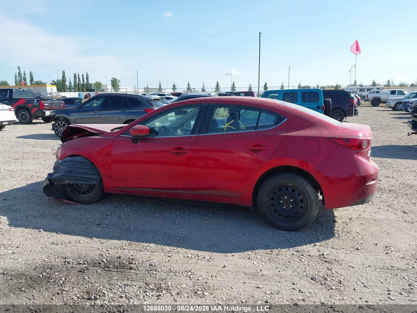 2018 MAZDA 3 SEDAN 2.0L I-4 DI, DOHC, VVT, REGULAR , 156HP