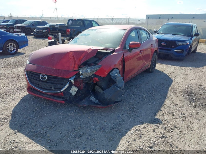 2018 MAZDA 3 SEDAN 2.0L I-4 DI, DOHC, VVT, REGULAR , 156HP