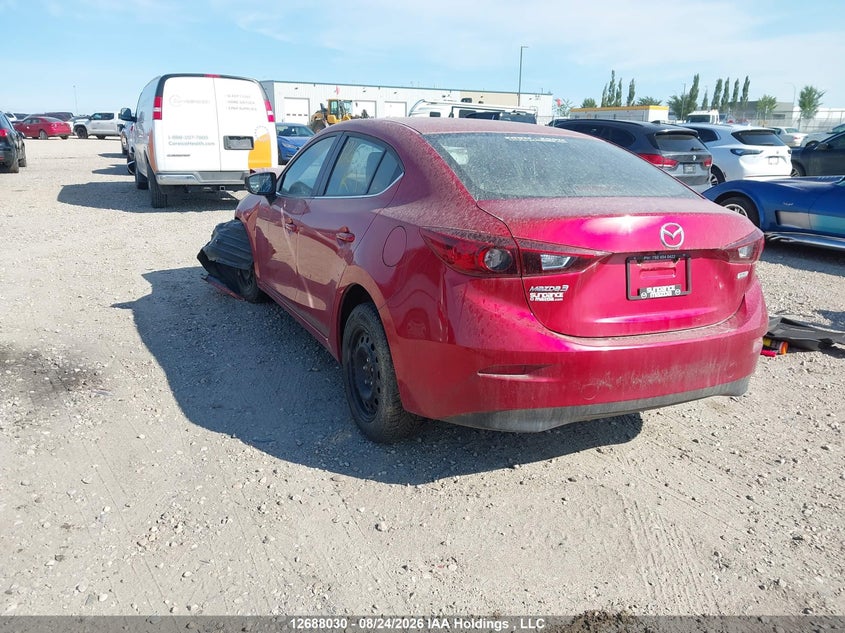 2018 MAZDA 3 SEDAN 2.0L I-4 DI, DOHC, VVT, REGULAR , 156HP
