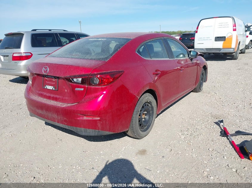 2018 MAZDA 3 SEDAN 2.0L I-4 DI, DOHC, VVT, REGULAR , 156HP