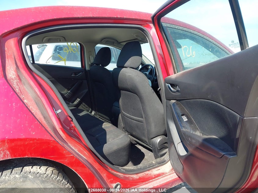 2018 MAZDA 3 SEDAN 2.0L I-4 DI, DOHC, VVT, REGULAR , 156HP
