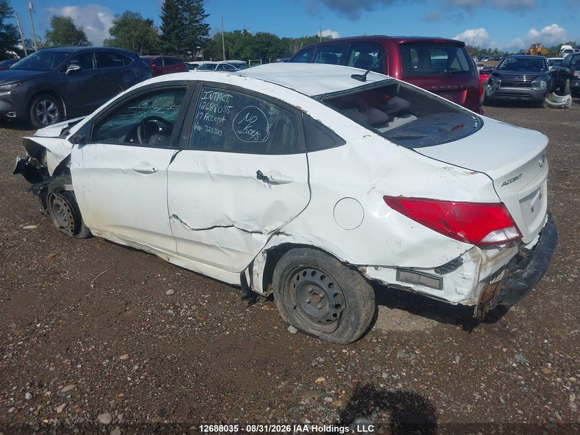 Vin: kmhct4ae6hu323300, lot: 3092593, hyundai accent se 20173