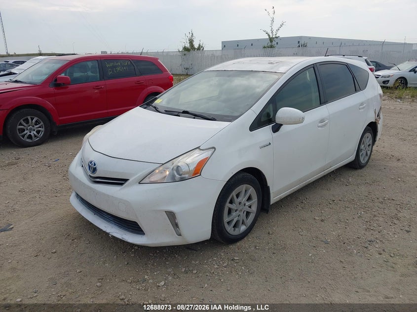 Vin: jtdzn3eu2ej004218, lot: 3092643, toyota prius v 20142