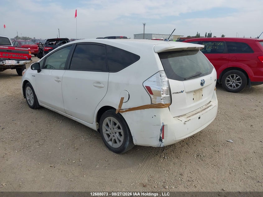 Vin: jtdzn3eu2ej004218, lot: 3092643, toyota prius v 20143