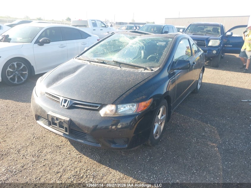 2008 Honda Civic, Windshield, IAAI, VIN 2HGFG12948H001801 — photo 2
