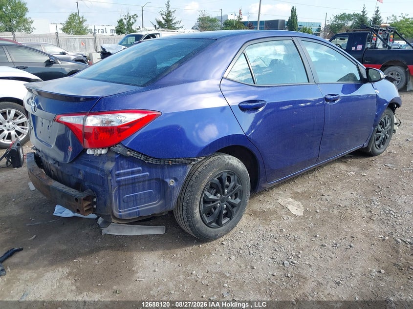 Vin: 2t1burhe3fc311602, lot: 3092690, toyota corolla s 20154