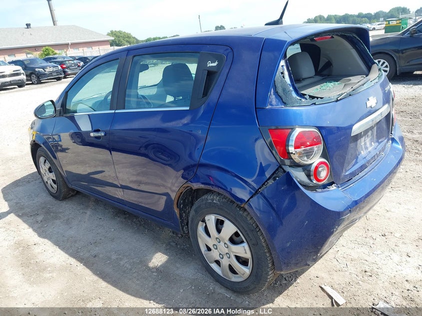 Vin: 1g1jd6eh1c4181870, lot: 3092693, chevrolet sonic lt 20123