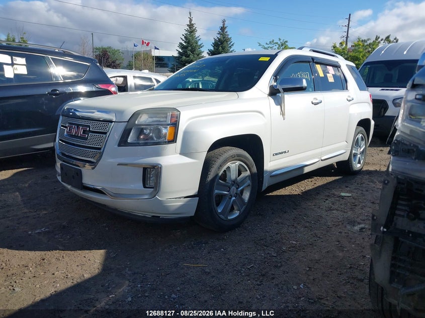2016 GMC Terrain, Изъятое, IAAI, VIN 2GKFLVEK6G6109285 — фото 2