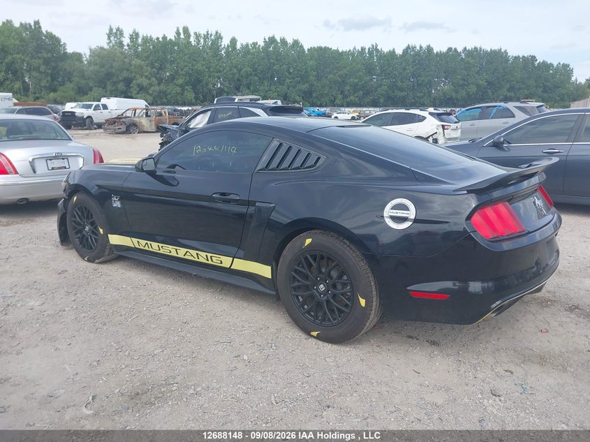Vin: 1fa6p8am1h5206583, lot: 3092718, ford mustang 20173