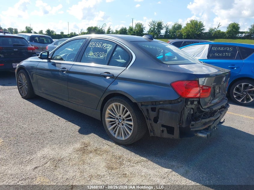 Vin: wba3b3c53ej978989, lot: 3092757, bmw 328 xi 20143