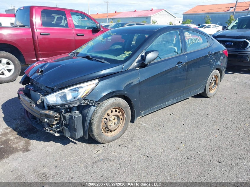 Vin: kmhct4ae3hu329717, lot: 3092780, hyundai accent gl 20172