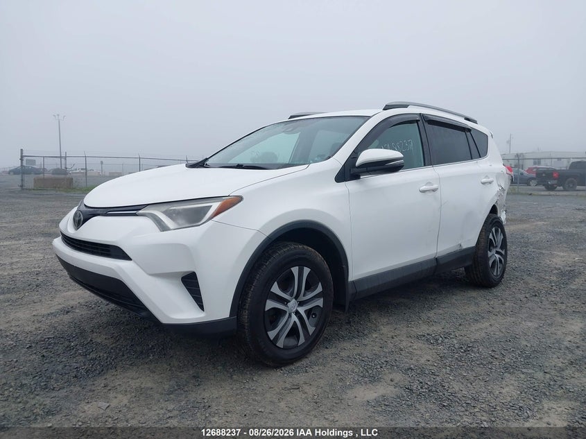 2017 Toyota RAV 4, Rear, IAAI, VIN 2T3BFREV9HW634690 — photo 2