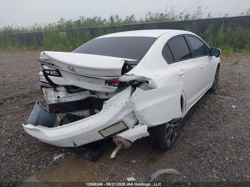 Vin: 2hgfb2f53fh027783, lot: 3092824, honda civic ex 4dr 20154