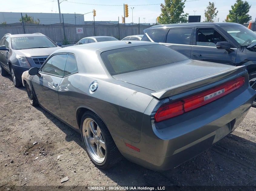 Vin: 2c3cdybt8ch229554, lot: 3092831, dodge challenger r/t 20123