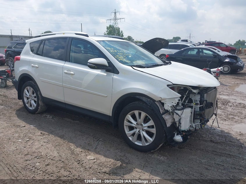 2015 Toyota Rav4 Limited, Front, IAAI, VIN 2T3DFREV1FW304404