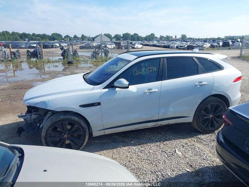 2018 JAGUAR F-PACE N/A 3.0L V6 FI DOHC 24V YF4