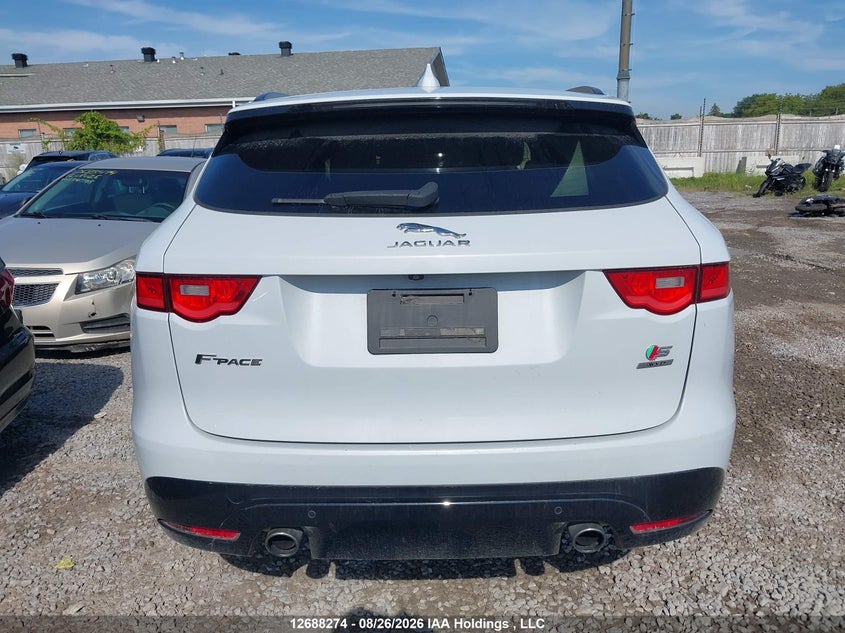 2018 JAGUAR F-PACE N/A 3.0L V6 FI DOHC 24V YF4