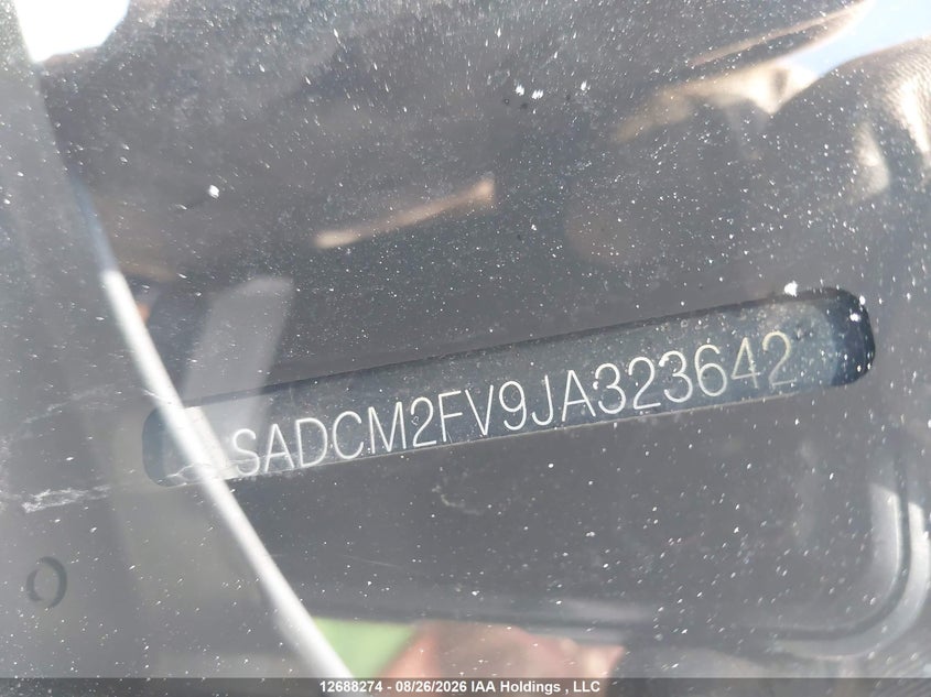 2018 JAGUAR F-PACE N/A 3.0L V6 FI DOHC 24V YF4