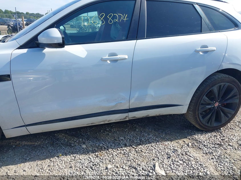 2018 JAGUAR F-PACE N/A 3.0L V6 FI DOHC 24V YF4