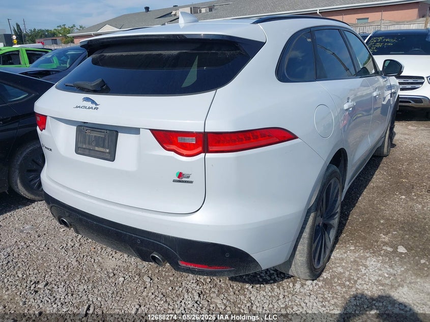 2018 JAGUAR F-PACE N/A 3.0L V6 FI DOHC 24V YF4