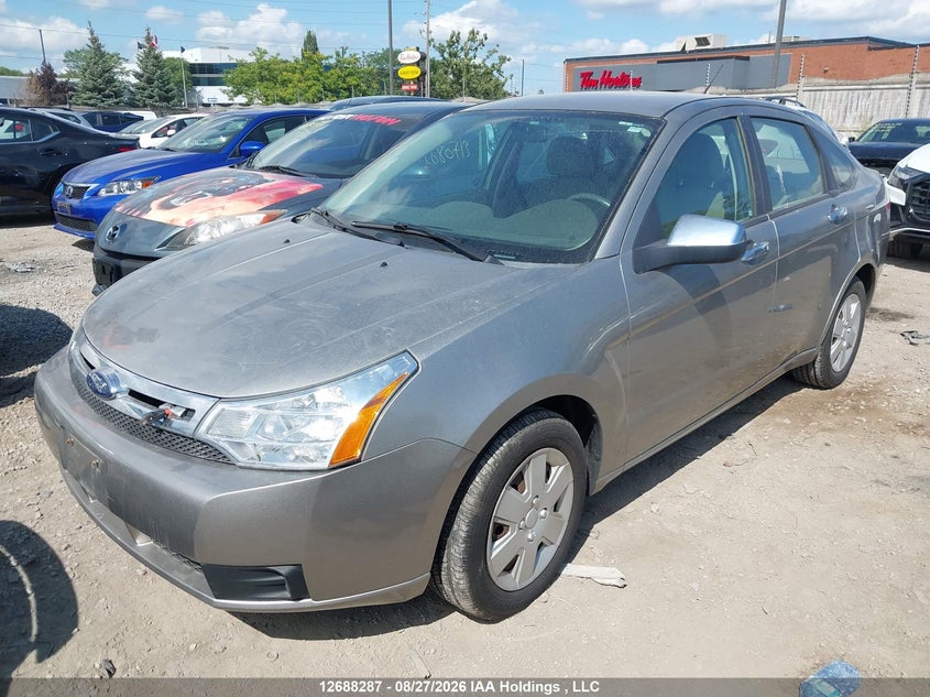 2008 Ford Focus, Благотворительность, IAAI, VIN 1FAHP34N18W104419 — фото 2