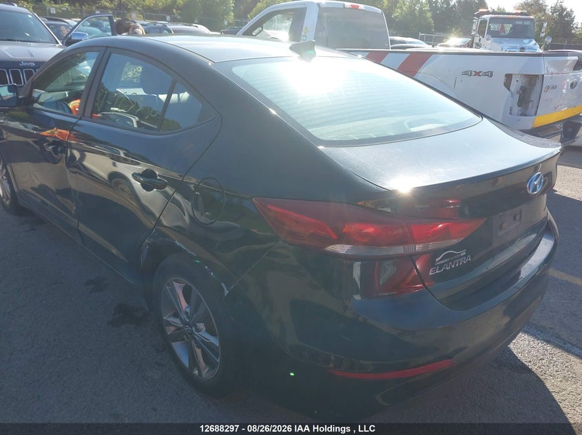 Vin: kmhd84lf3ju723350, lot: 3092878, hyundai elantra gl 20183