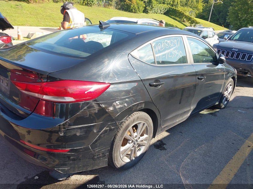Vin: kmhd84lf3ju723350, lot: 3092878, hyundai elantra gl 20184