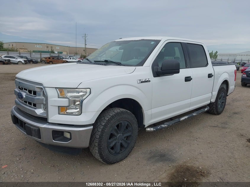 2015 Ford F-150, Правый бок, IAAI, VIN 1FTEW1C84FFC54814 — фото 2