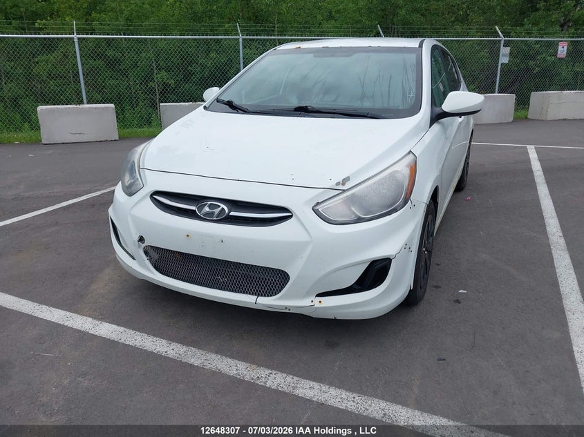 2015 Hyundai Accent L, Затопление, IAAI, VIN KMHCT5AE9FU235571 — фото 2