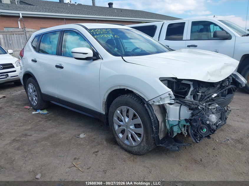 2019 Nissan Rogue S/Sv, Удар спереди, IAAI, VIN 5N1AT2MT7KC733915